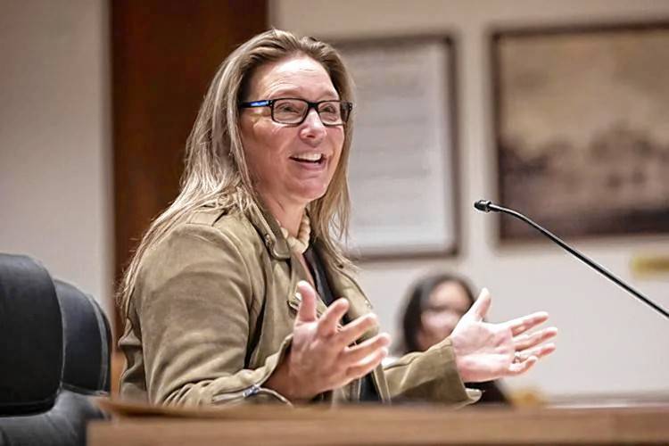 State Rep. Natalie Blais of Deerfield speaks at a Revenue Committee hearing on March 25. State Rep. Natalie Blais of Deerfield speaks at a Revenue Committee hearing on March 25.