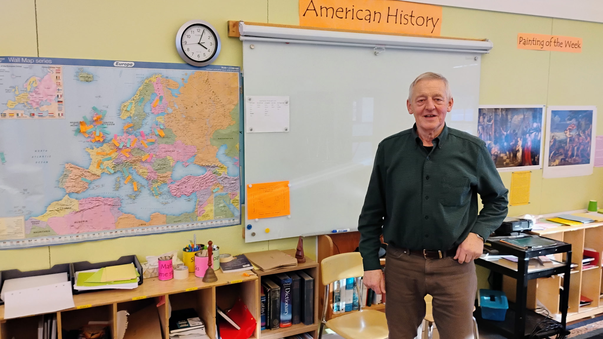 George Bennett, teacher and author, reflects on 23 years at Village School
