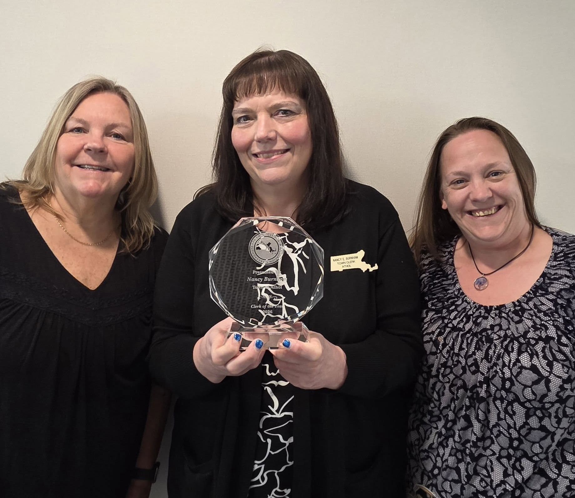 Athol Town Clerk Nancy Burnham named Town Clerk of the Year